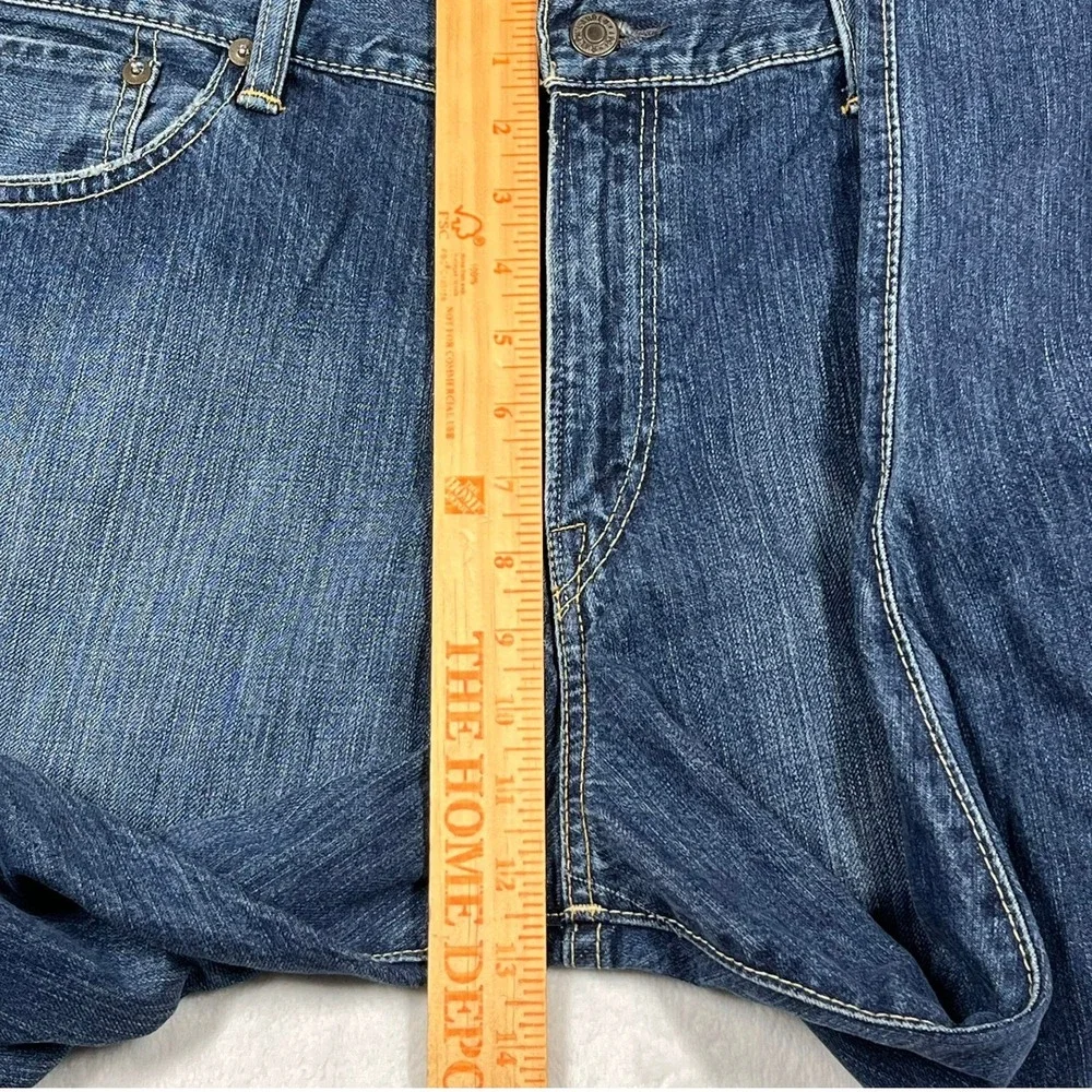 Polo Ralph Lauren Straight Leg Jeans Mens 38x30 (Hemmed Fits 40x27) Blue